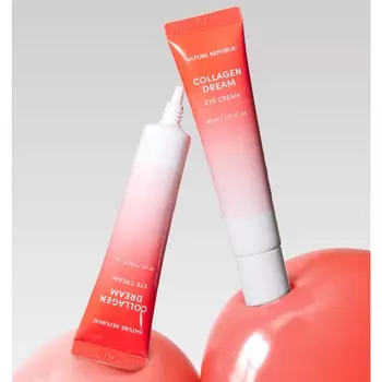 Nature Republic [1+1] Крем для лица Collagen Dream All Face Eye Cream, 30 мл, 2 шт.