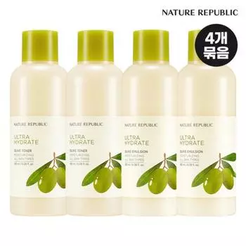 [Nature Republic] 2 really moist olive toners + 2 emulsions