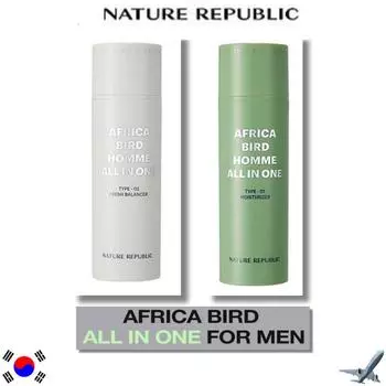 NATURE REPUBLIC AFRICA BIRD HOMME ВСЕ В ОДНОМ 150мл зелёный