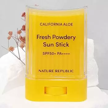 Nature Republic Алоэ Свежий солнцезащитный стик 24г (SPF50 +) 1 PCS