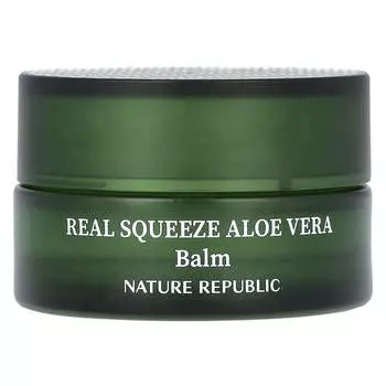 Nature Republic, бальзам Real Squeeze Aloe Vera, 0,88 унции (25 г)