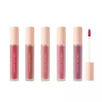 NATURE REPUBLIC By Flower Мягкая пудра для губ 4,4 г Cozy Red