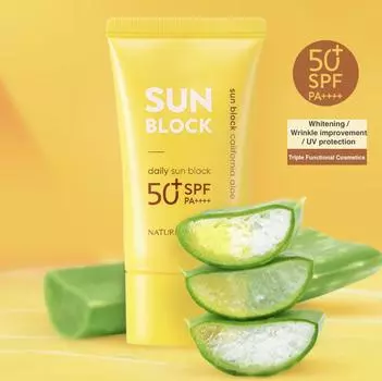 Nature Republic California Aloe Daily Солнцезащитный крем 57мл