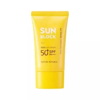 Nature Republic Daily SUN BLOCK Калифорния Алоэ SPF 50 PA+++++ 57 мл