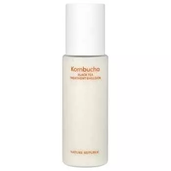 Nature Republic, Черный чай Комбуча, Лечебная эмульсия 82%, 1 шт.