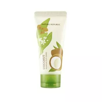 Nature Republic Foot & Nature Coconut Moisture Foot Cream 80ml - Увлажняющий крем для ног с кокосом #1PCS