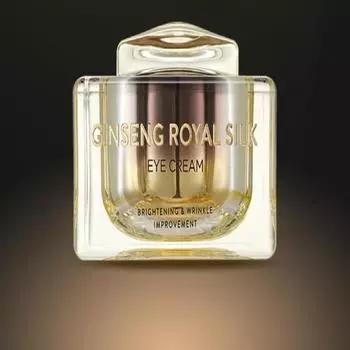 Nature Republic Ginseng Royal Silk Eye Cream 25ml - Крем для кожи вокруг глаз с женьшенем и шелком
