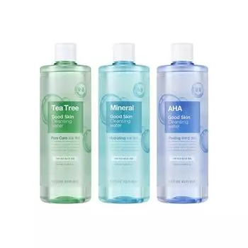 NATURE REPUBLIC Good Skin Ampoule Cleansing Water 500 мл. AHA