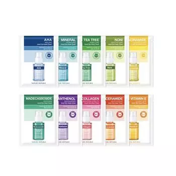 Nature Republic Good Skin Mask Sheet 24g * 10 листов - 10 типов