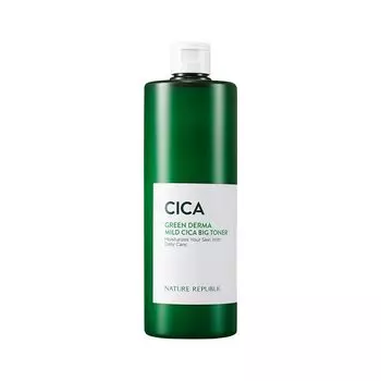 NATURE REPUBLIC Green Derma CICA Big Toner Lotion (НФ0243)