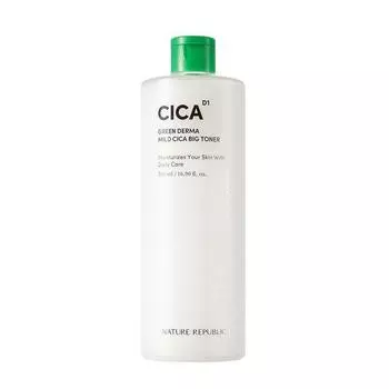 NATURE REPUBLIC - Green Derma Mild Cica Big Toner