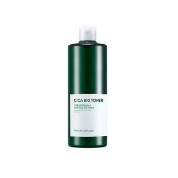 NATURE REPUBLIC Green Derma Mild Cica Большой тоник 500мл