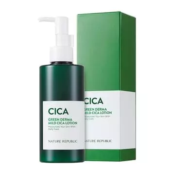 NATURE REPUBLIC Green Derma Мягкий лосьон 200мл Обновление