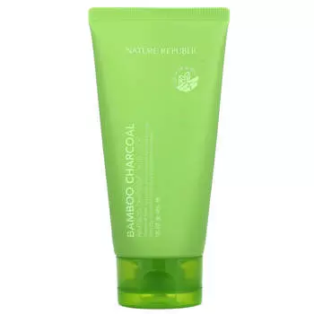 Nature Republic, Грязевая маска с бамбуковым углем, 5,29 унций (150 г)
