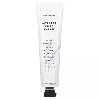 Nature Republic, Herbology, крем для ног с лавандой, 2,36 жидких унций (70 мл)