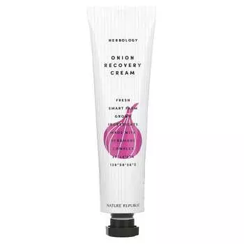 Nature Republic, Herbology, восстанавливающий крем с луком, 2,36 жидких унций (70 мл)