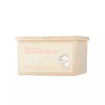 NATURE REPUBLIC Intense Multi Collagen Mucin Тканевая маска для ежедневного применения, 30 листов/350 мл[Онлайн-искл.]