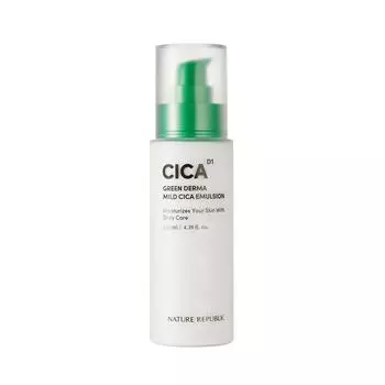 [Nature Republic] Эмульсия Green Derma Mild Cica 130 мл