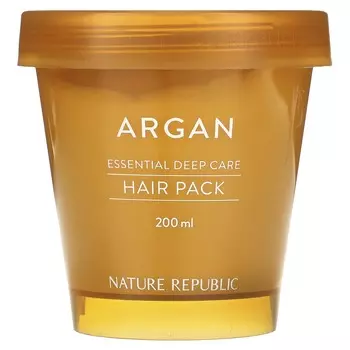Nature Republic, Маска для волос Argan Essential Deep Care, 200 мл