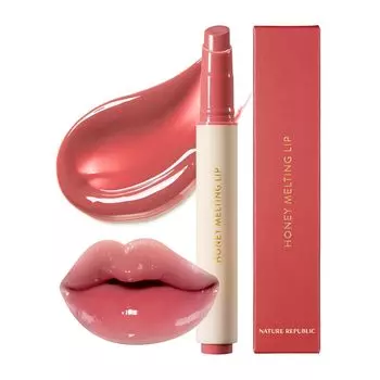 NATURE REPUBLIC Медовый тающий бальзам для губ Личи (07 Шампанское)