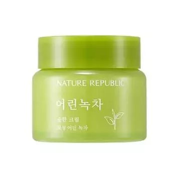 [Nature Republic] Мягкий крем с зеленым чаем 55 мл