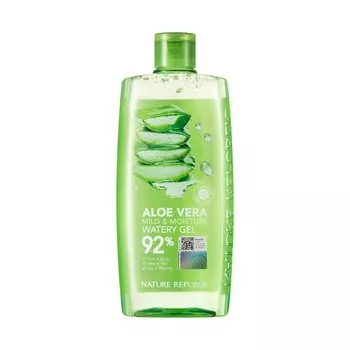 NATURE REPUBLIC Мягкий увлажняющий гель алоэ [ОФИЦИАЛЬНЫЙ] и (Тип бутылки)