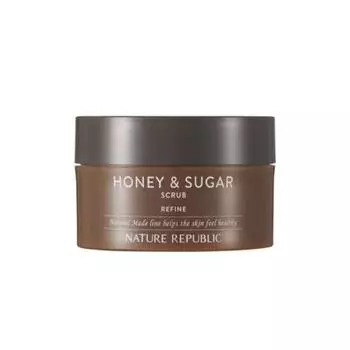 NATURE REPUBLIC Натуральный скраб с медом и сахаром 85г