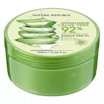 [NATURE REPUBLIC] Nature Republic Успокаивающий и увлажняющий гель с алоэ вера 92%