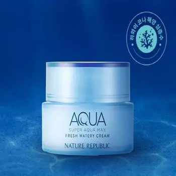 Nature Republic New Super Aqua Max Fresh Watery Cream 80мл.