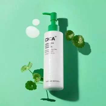 Nature Republic Пилинг-гель Green Derma Mild Cica, 155 мл, 1 шт.