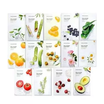 Nature Republic Real Nature Mask Sheet 23ml (тип 14), всего 14 листов