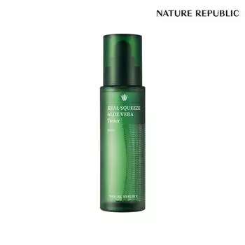 Nature Republic Real Squeeze Тоник с алоэ вера, 150 мл, 1 шт.