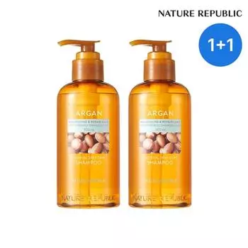 Nature Republic Шампунь Argan Essential Deep Care, 300 мл, 2 шт.