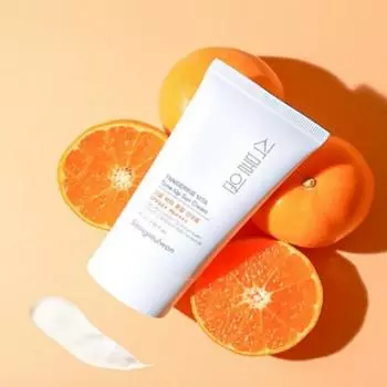 Nature Republic Shingmulwon Tangerine Vita Tone-Up Солнцезащитный крем