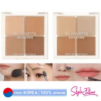 [NATURE REPUBLIC] Silhouette Shading 16г #01 Warm Blending