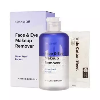Nature Republic Simple Off Makeup Remover Waterproof Perfect Special Set, Single Option NE0847