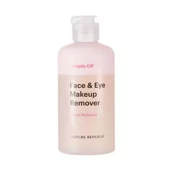 Nature Republic Simple Off Средство для снятия макияжа с лица и глаз/Глубокое увлажнение