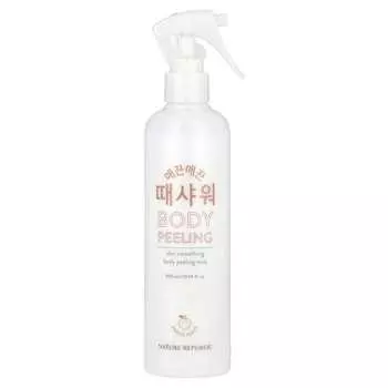 Nature Republic, Смягчающий пилинг-спрей для тела, персик, 300 мл (10,14 жидких унций)