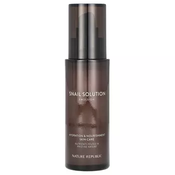 Nature Republic, Snail Solution, Emulsion, 4.05 fl oz (120 ml)