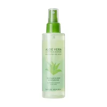 Nature Republic Soothing & Moisture Aloe Vera 92% Успокаивающий гель-спрей, 150 мл, 1 шт.