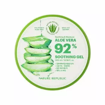 Nature Republic Soothing & Moisture Aloe Vera 92% Успокаивающий гель