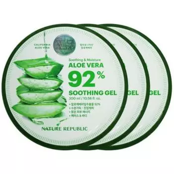 Nature Republic Soothing & Moisture Aloe Vera 92% Успокаивающий гель 300 мл