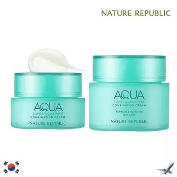 NATURE REPUBLIC SUPER AQUA MAX КОМБИНИРОВАННЫЙ КРЕМ 80мл