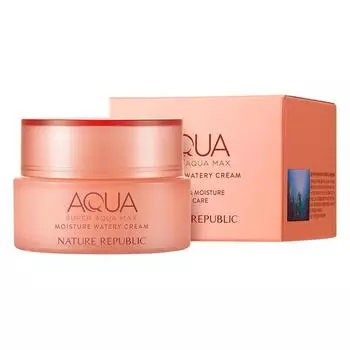 [Nature Republic] Super Aqua Max Moisture Watery Cream 80 мл.