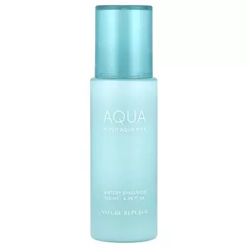 Nature Republic, Super Aqua Max, увлажняющая эмульсия, 4,39 жидких унций (130 мл)