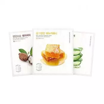 [Nature Republic] Тканевая гидрогелевая маска Real Nature 25 г