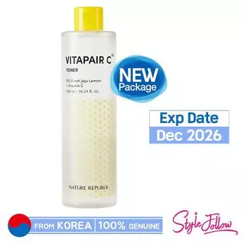 [NATURE REPUBLIC] Тоник Vitapair C 300 мл 1pc + Sample Gifts