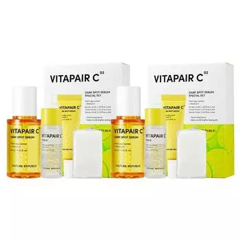 Nature Republic Vita Fair C Blemish Serum Special Special Set, 2 набора