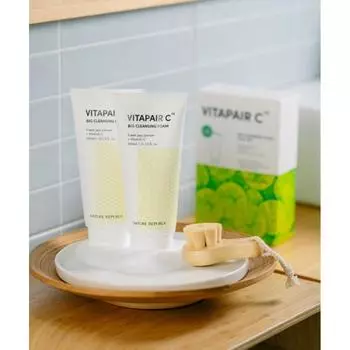 Nature RepubliC Vita Fair C Очищающая пенка Двойной набор Single option NE0605