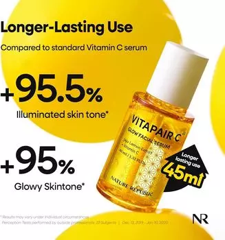 Nature Republic Vitapair C Dark Spot Serum 45ml +RANDOM GIFT